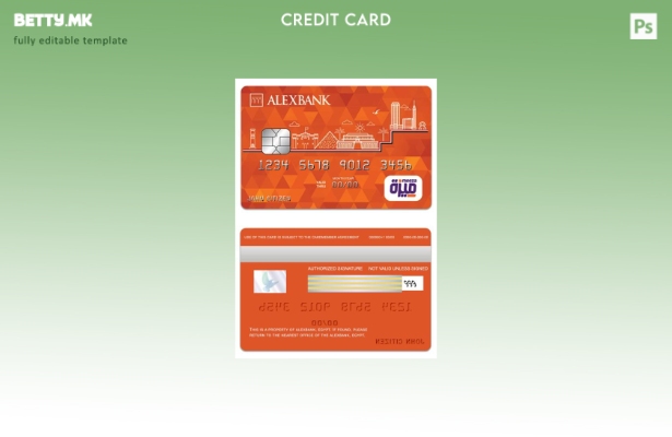 Модерен стил на Египет, шаблон за меца картичка Алексбанк